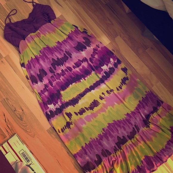 SOLD! Maxi Dress by Wishes Wishes Wishes - Picture 2 of 4